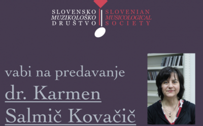 Predavanje dr. Karmen Salmič Kovačič